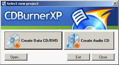 CDBurnerXP 64bitová verze, program na vypalování