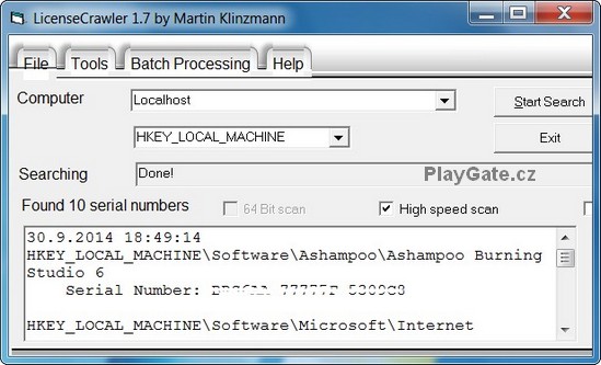 Program na zjištění licence - product key u Windows 7, 8