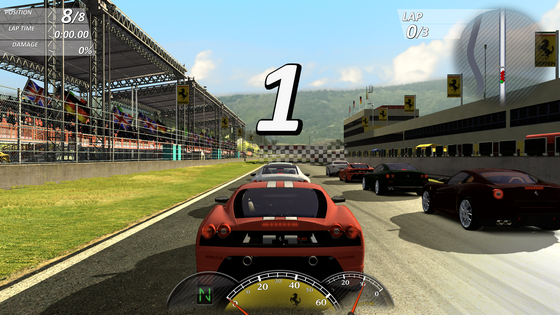 Ferrari Virtual Race závodní hra