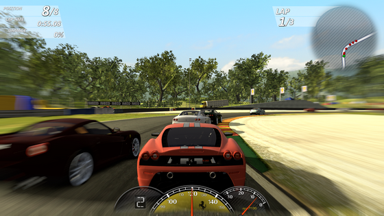 Ferrari Virtual Race - závodní hra