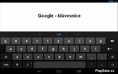 lepší klávesnice pro tablety od google zdarma